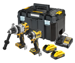 KIT COMBINÉ DEWALT PERCEUSE-VISSEUSE À PERCUSSION DCK2200H2T-QW